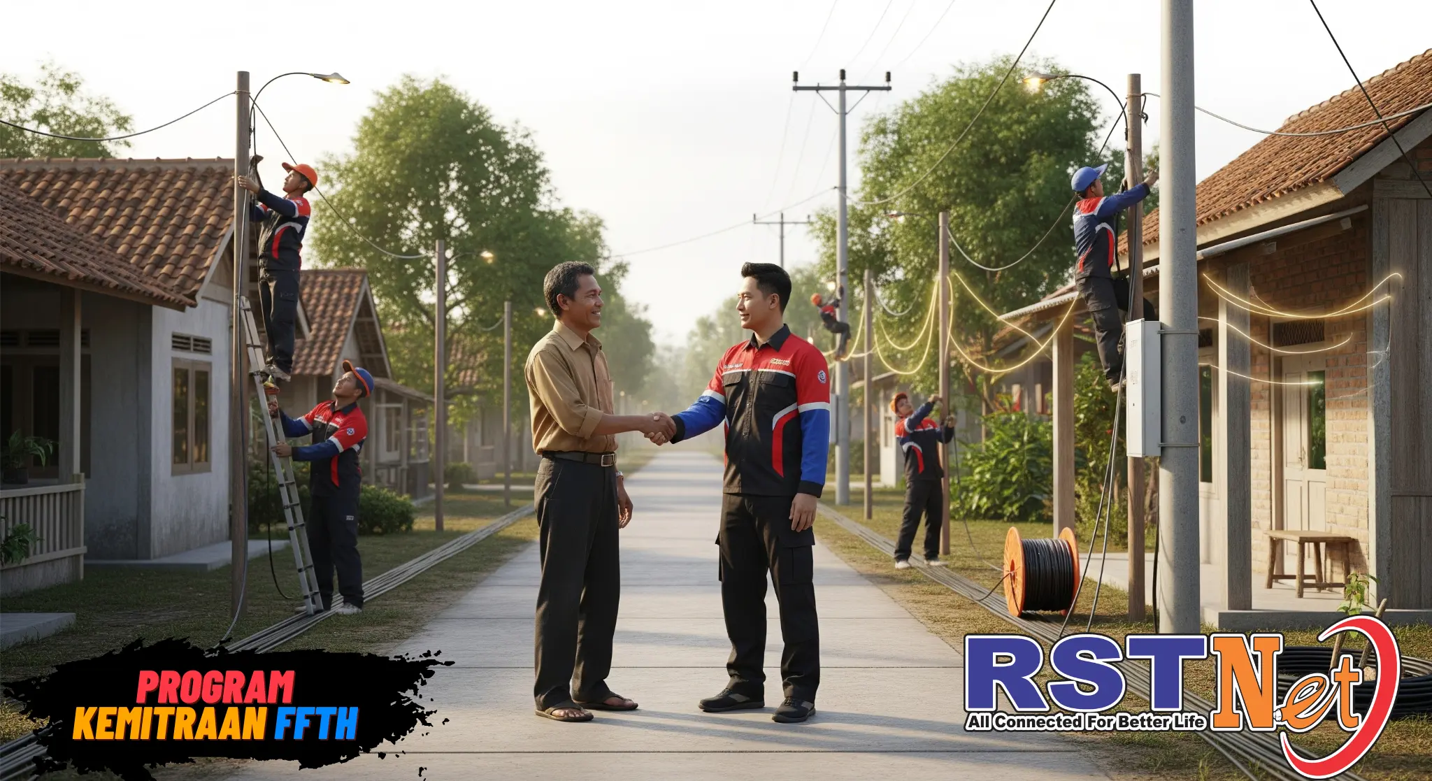 Kemitraan Internet Rumahan (FTTH): Peluang Bisnis Menjanjikan di Era Digital